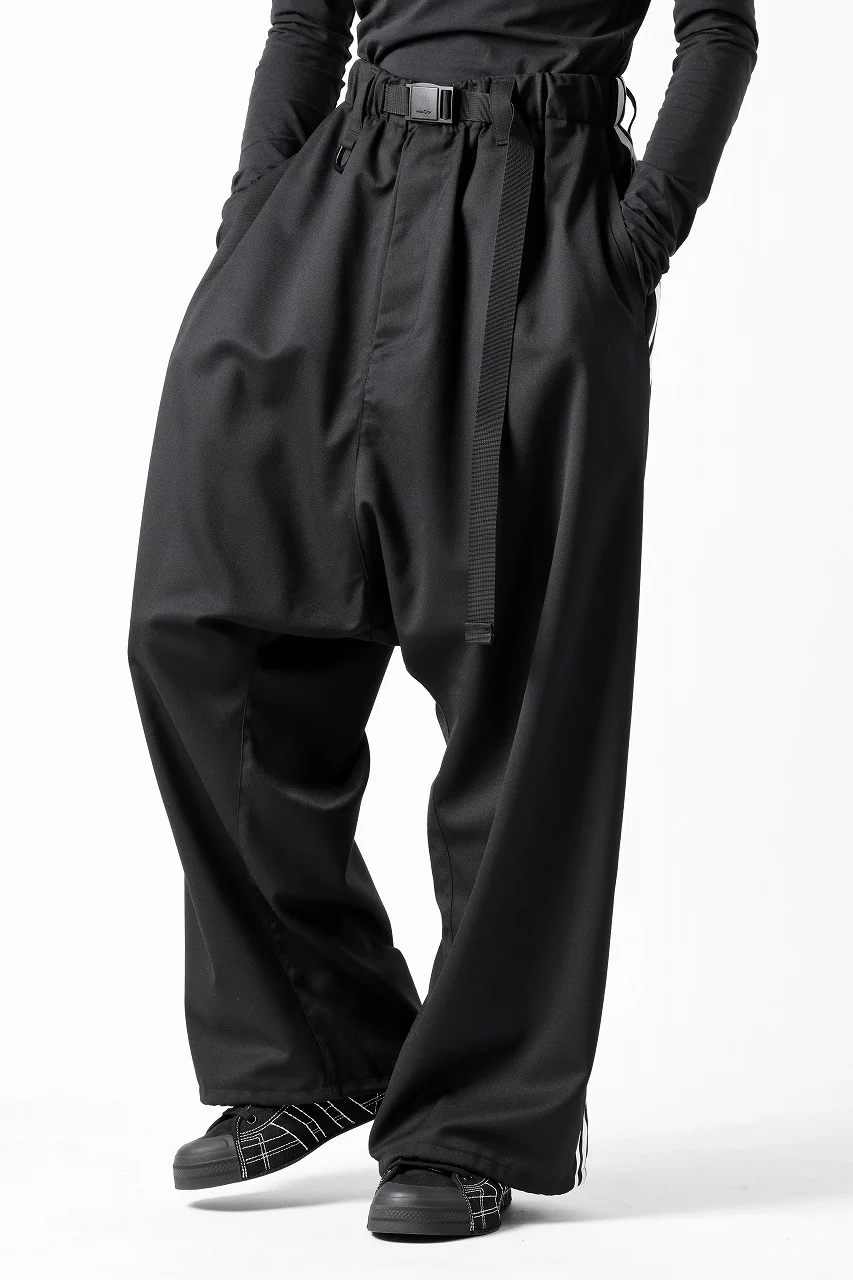 Y-3 Yohji Yamamoto REFIND WOOL PANTS (BLACK) - Image 4