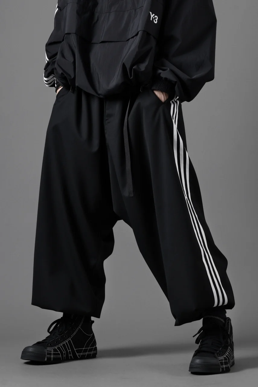Y-3 Yohji Yamamoto REFIND WOOL PANTS (BLACK) - Image 40