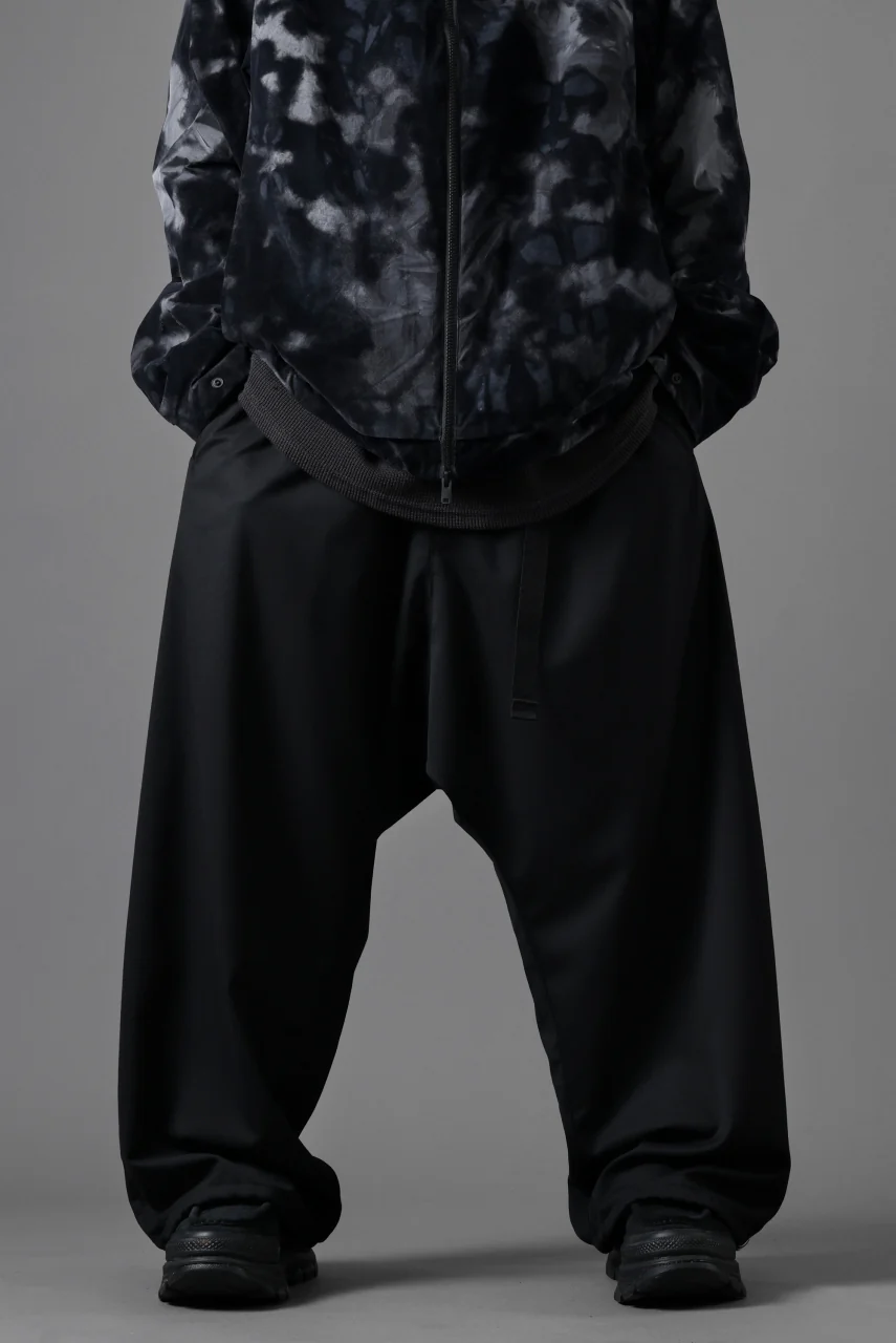 Y-3 Yohji Yamamoto REFIND WOOL PANTS (BLACK) - Image 42