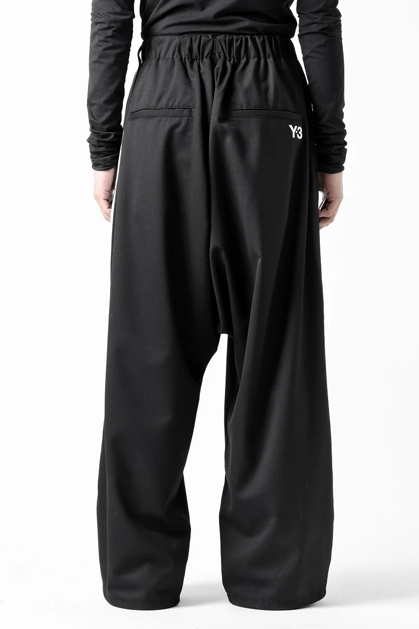 Y-3 Yohji Yamamoto REFIND WOOL PANTS (BLACK) - Image 5