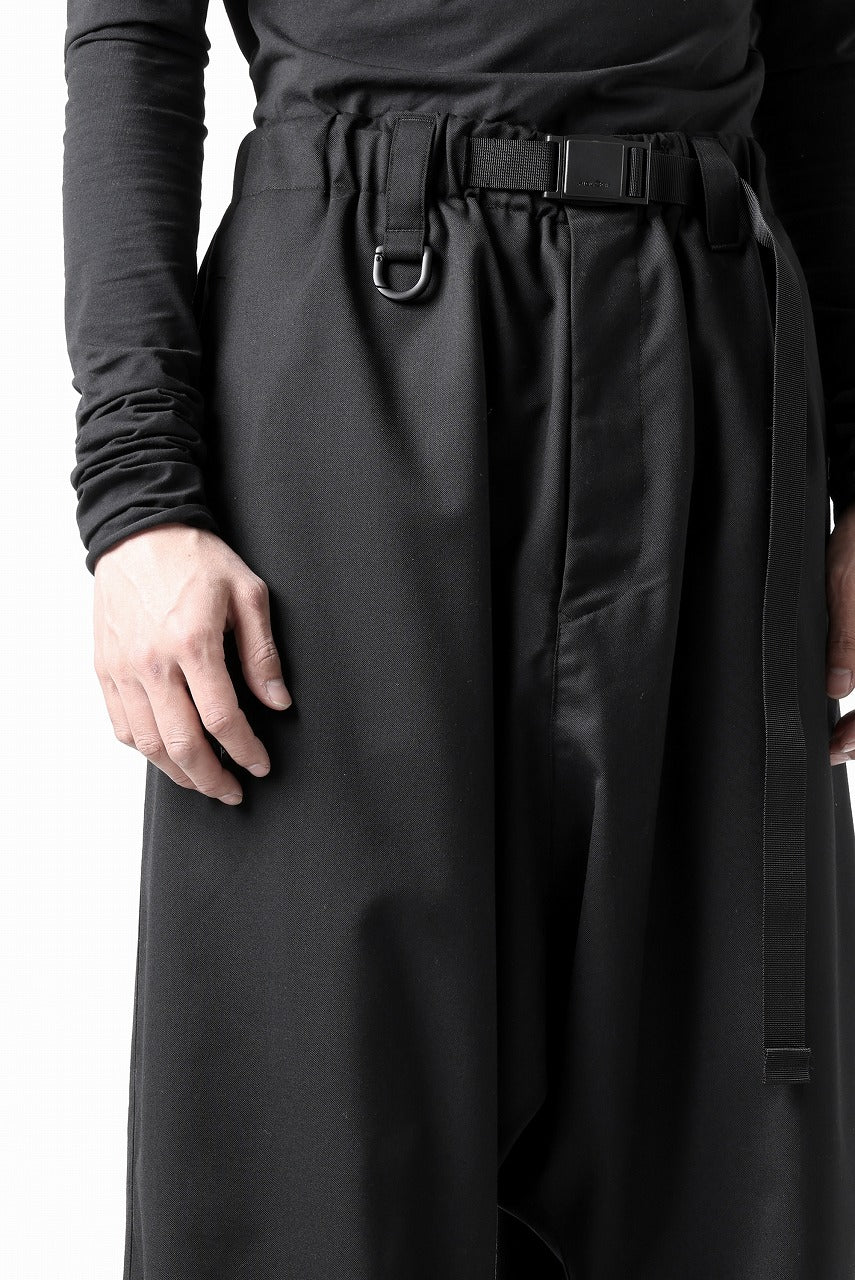 Y-3 Yohji Yamamoto REFIND WOOL PANTS (BLACK) - Image 55