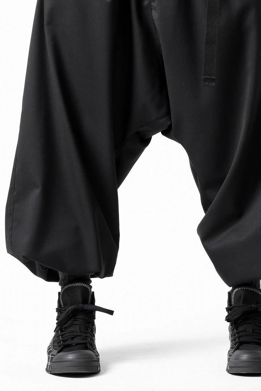 Y-3 Yohji Yamamoto REFIND WOOL PANTS (BLACK) - Image 61