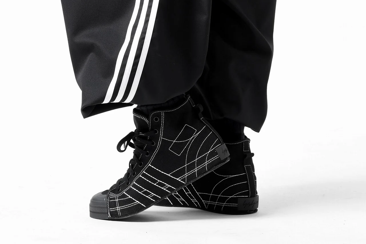 Y-3 Yohji Yamamoto REFIND WOOL PANTS (BLACK) - Image 63