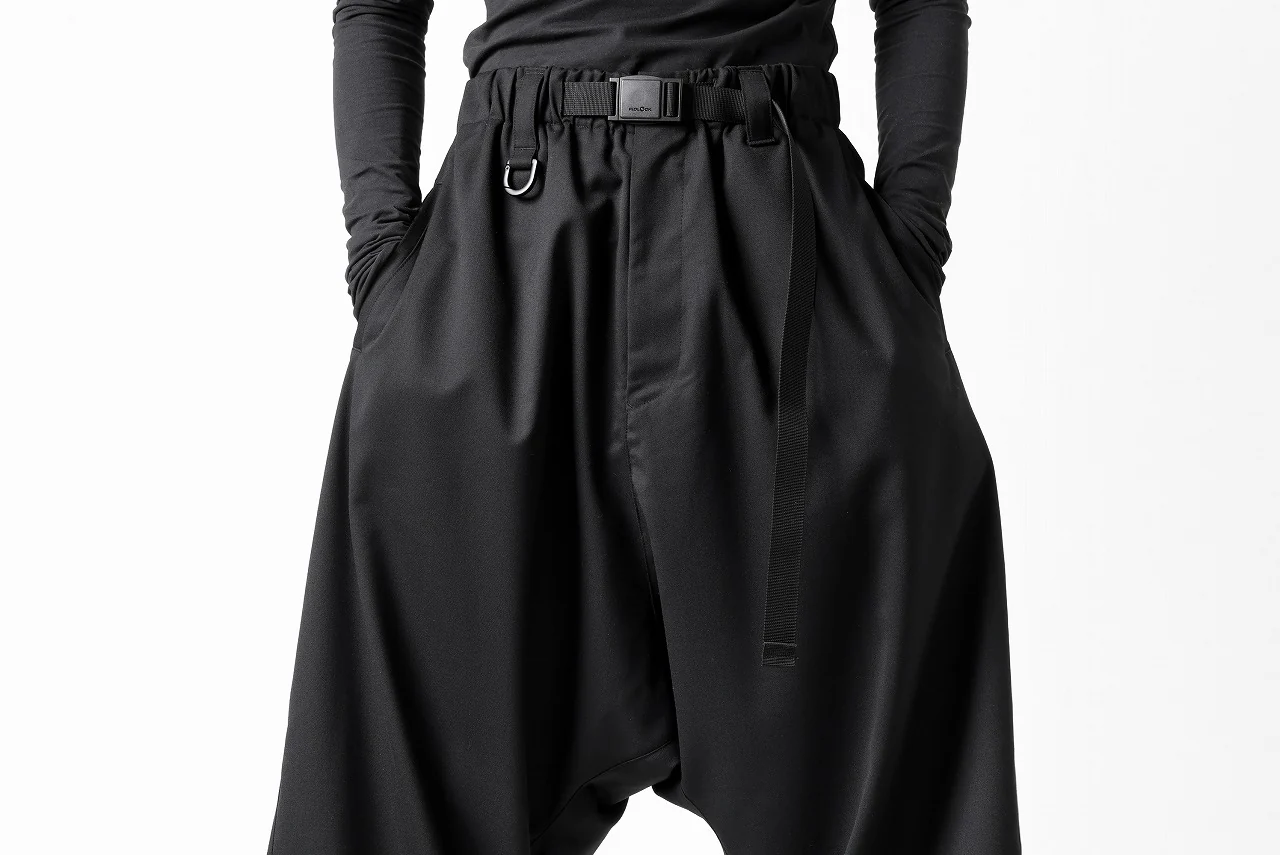 Y-3 Yohji Yamamoto REFIND WOOL PANTS (BLACK) - Image 64