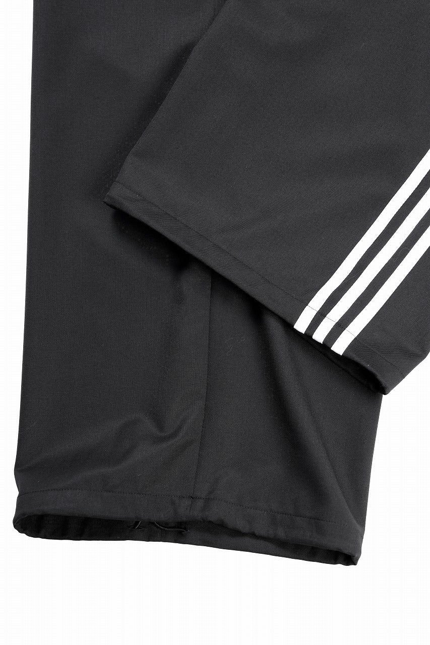Y-3 Yohji Yamamoto REFINED WOOL STRAIGHT PANTS (BLACK) - Image 11