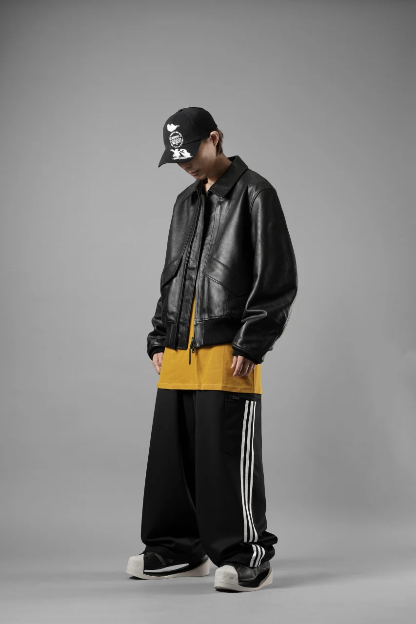 Y-3 Yohji Yamamoto REFINED WOOL STRAIGHT PANTS (BLACK) - Image 22