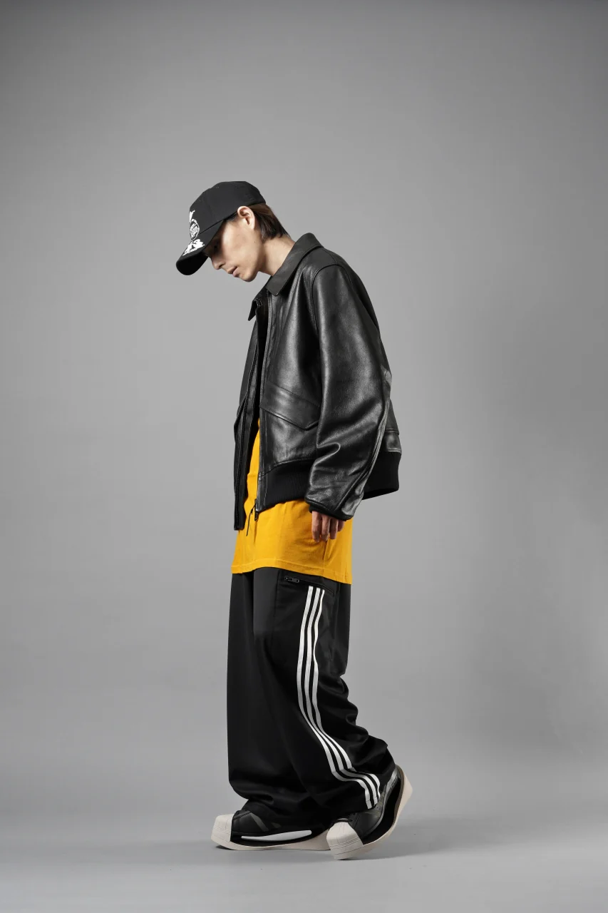 Y-3 Yohji Yamamoto REFINED WOOL STRAIGHT PANTS (BLACK) - Image 23