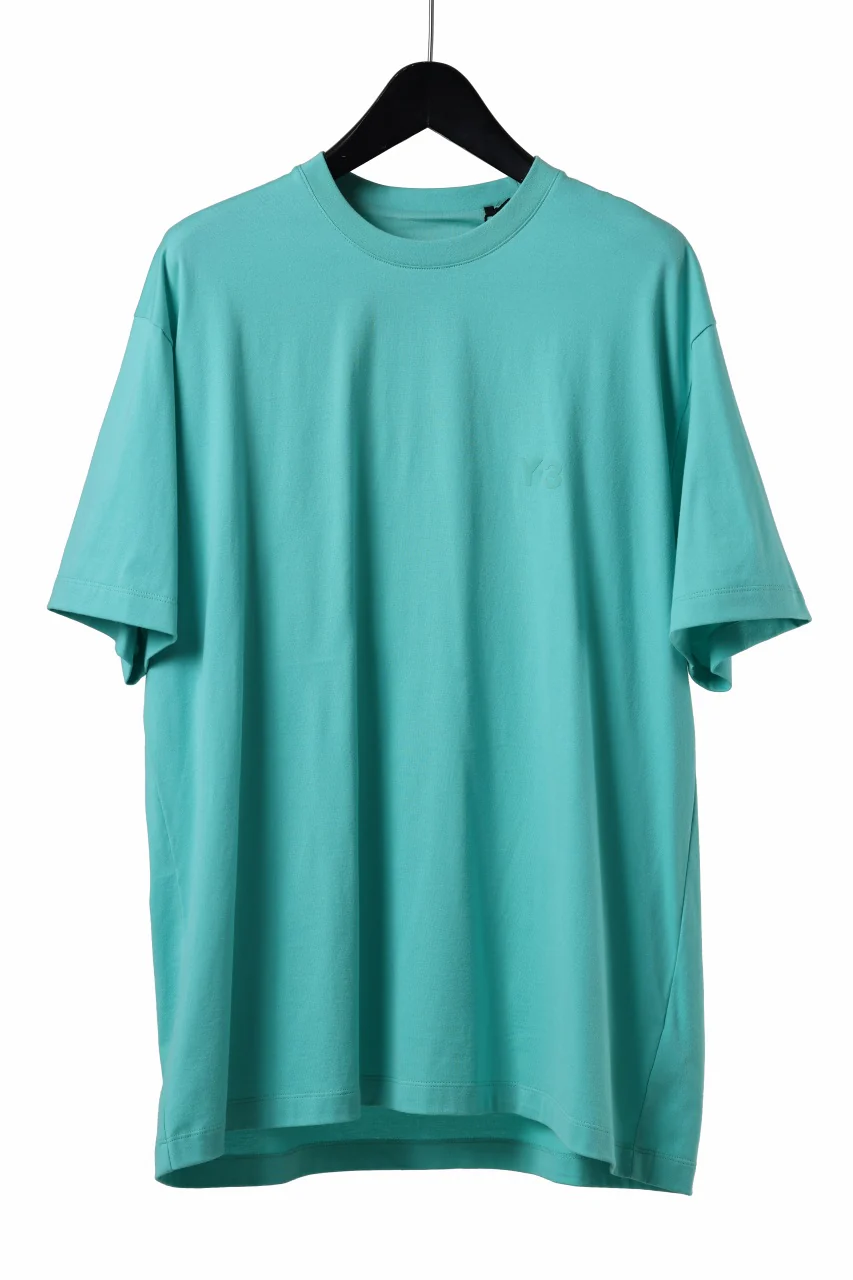 Y-3 Yohji Yamamoto RELAXED SHORT SLEEVE TEE / SJC (ACID MINT)