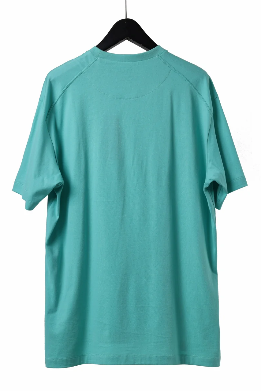 Y-3 Yohji Yamamoto RELAXED SHORT SLEEVE TEE / SJC (ACID MINT) - Image 3