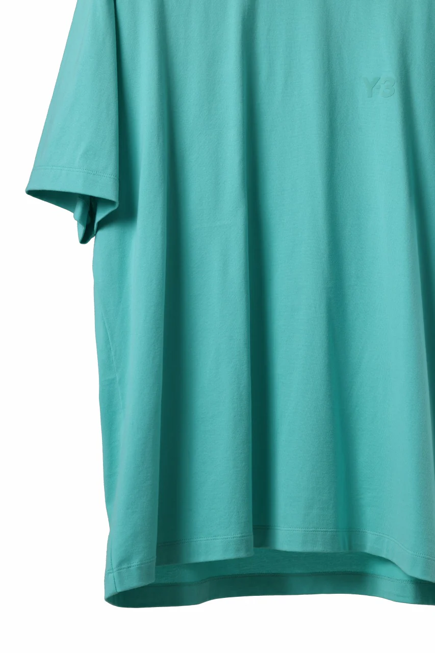 Y-3 Yohji Yamamoto RELAXED SHORT SLEEVE TEE / SJC (ACID MINT) - Image 5
