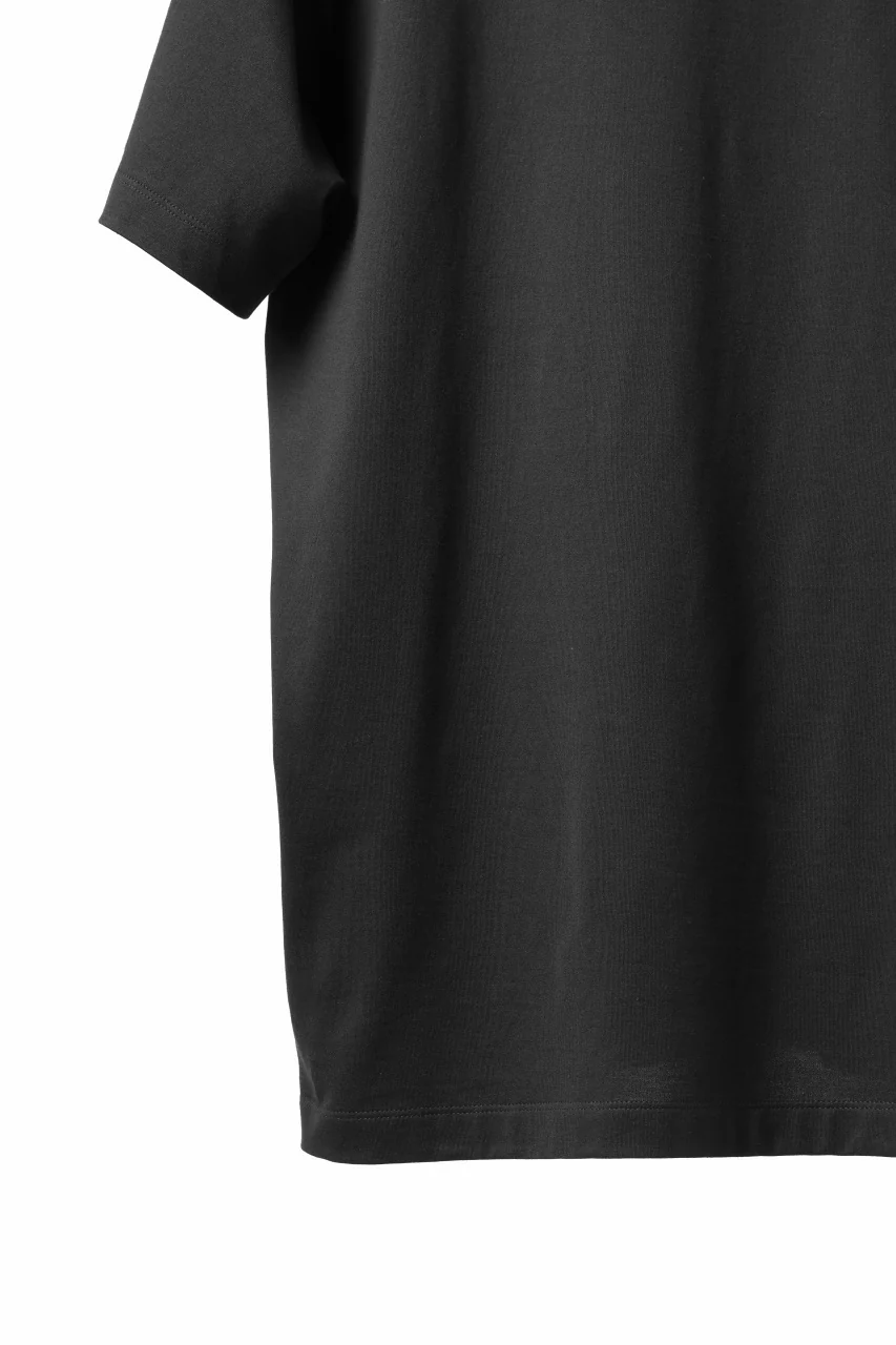 Y-3 Yohji Yamamoto RELAXED SHORT SLEEVE TEE / SJC (BLACK) - Image 10