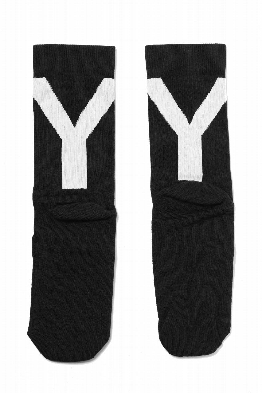 Y-3 Yohji Yamamoto SOCK HI (BLACK) - Image 3