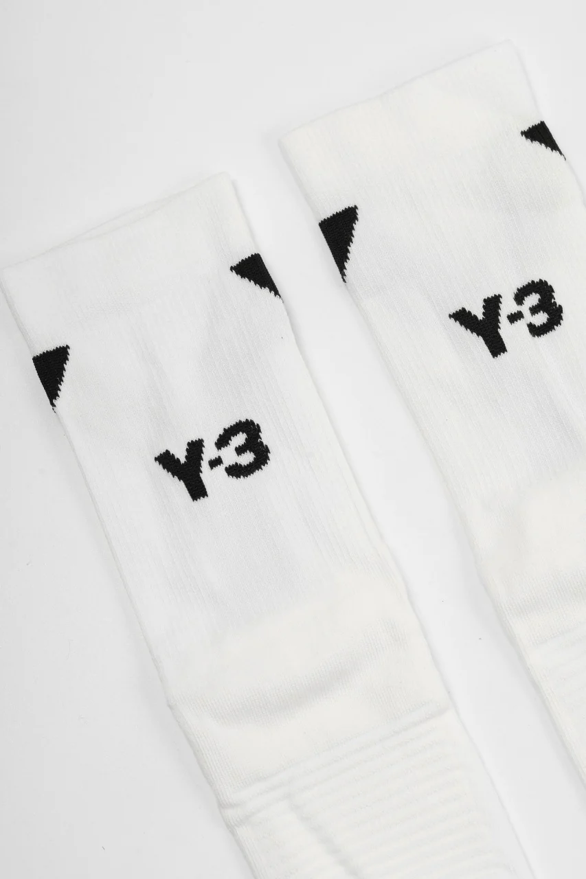 Y-3 Yohji Yamamoto SOCK HI (WHITE) - Image 6