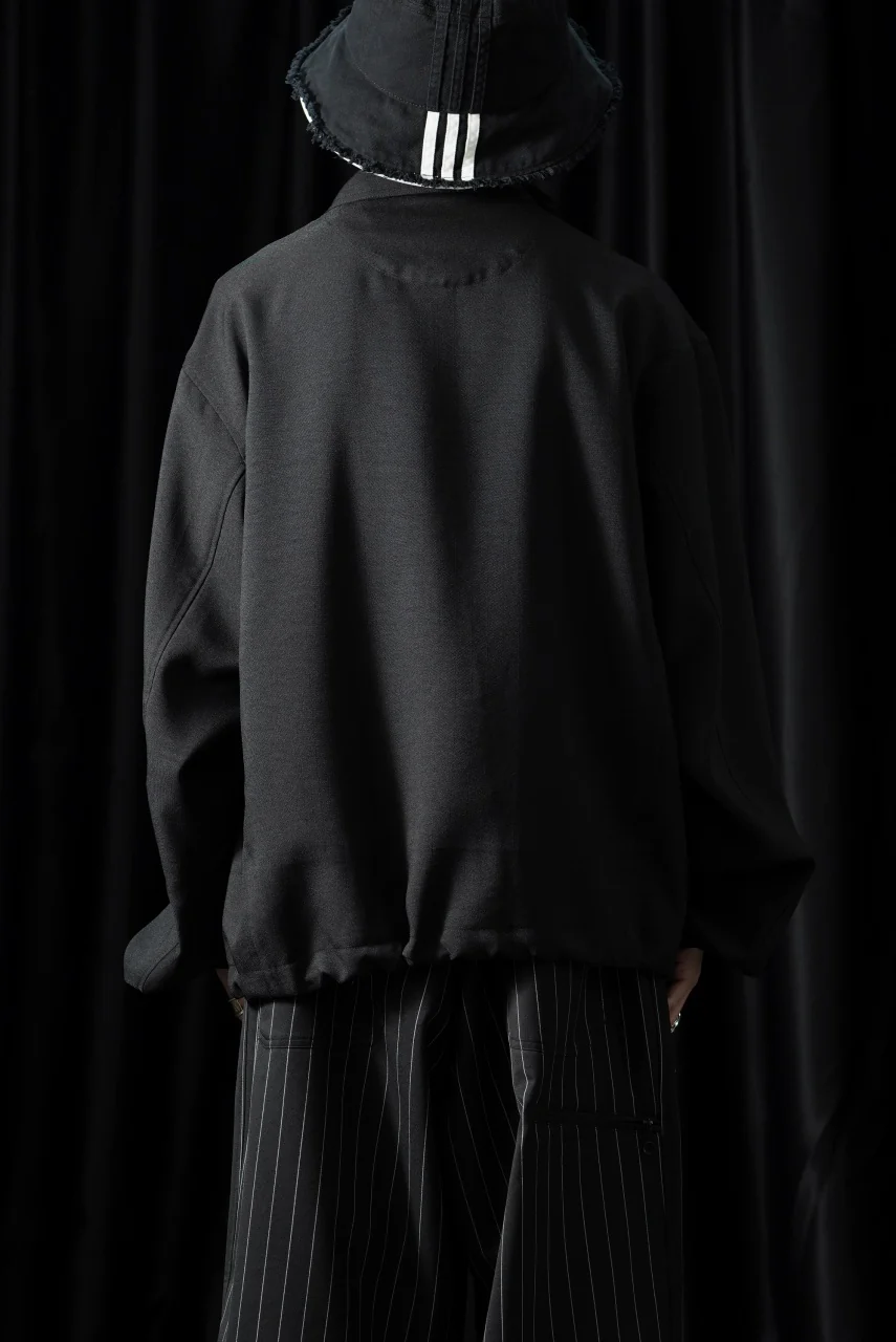 Y-3 Yohji Yamamoto SPORT UNIFORM BLOUSON (BLACK) - Image 9