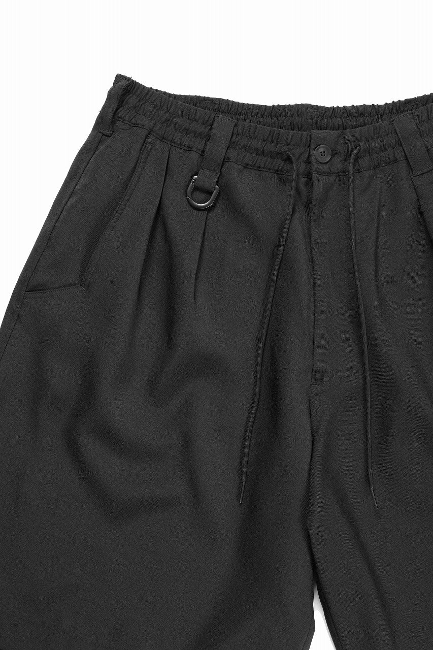 Y-3 Yohji Yamamoto SPORT UNIFORM CARGO SHORTS (BLACK) - Image 6