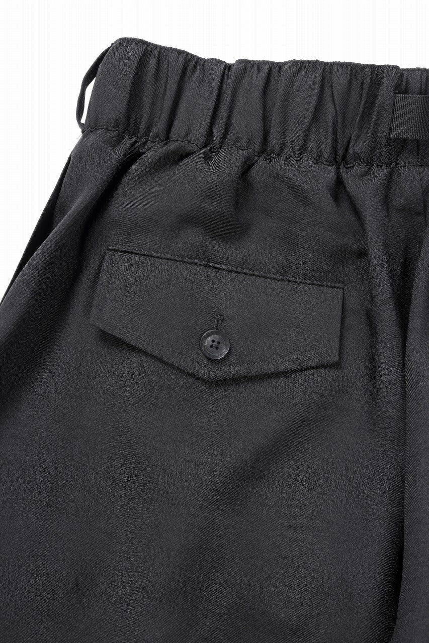 Y-3 Yohji Yamamoto SPORTS UNIFORM 3 STRIPES SHORTS (BLACK) - Image 13