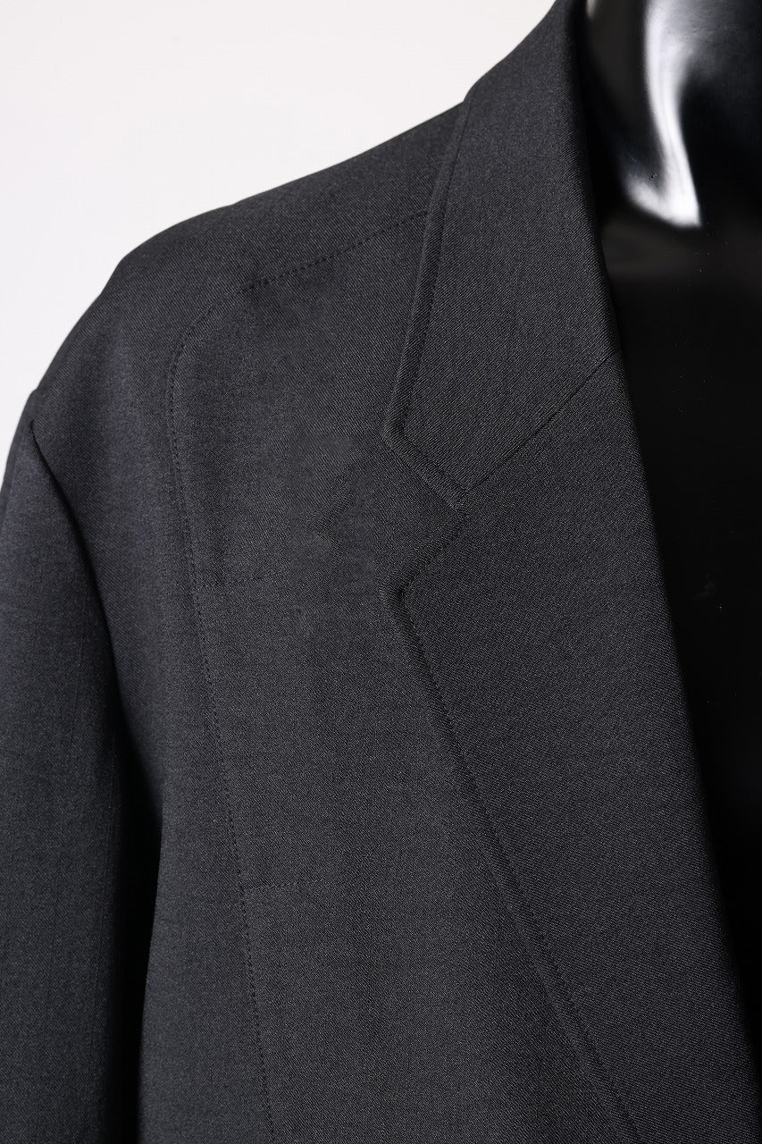 Y-3 Yohji Yamamoto SPORTS UNIFORM PATCH BLAZER (BLACK) - Image 14