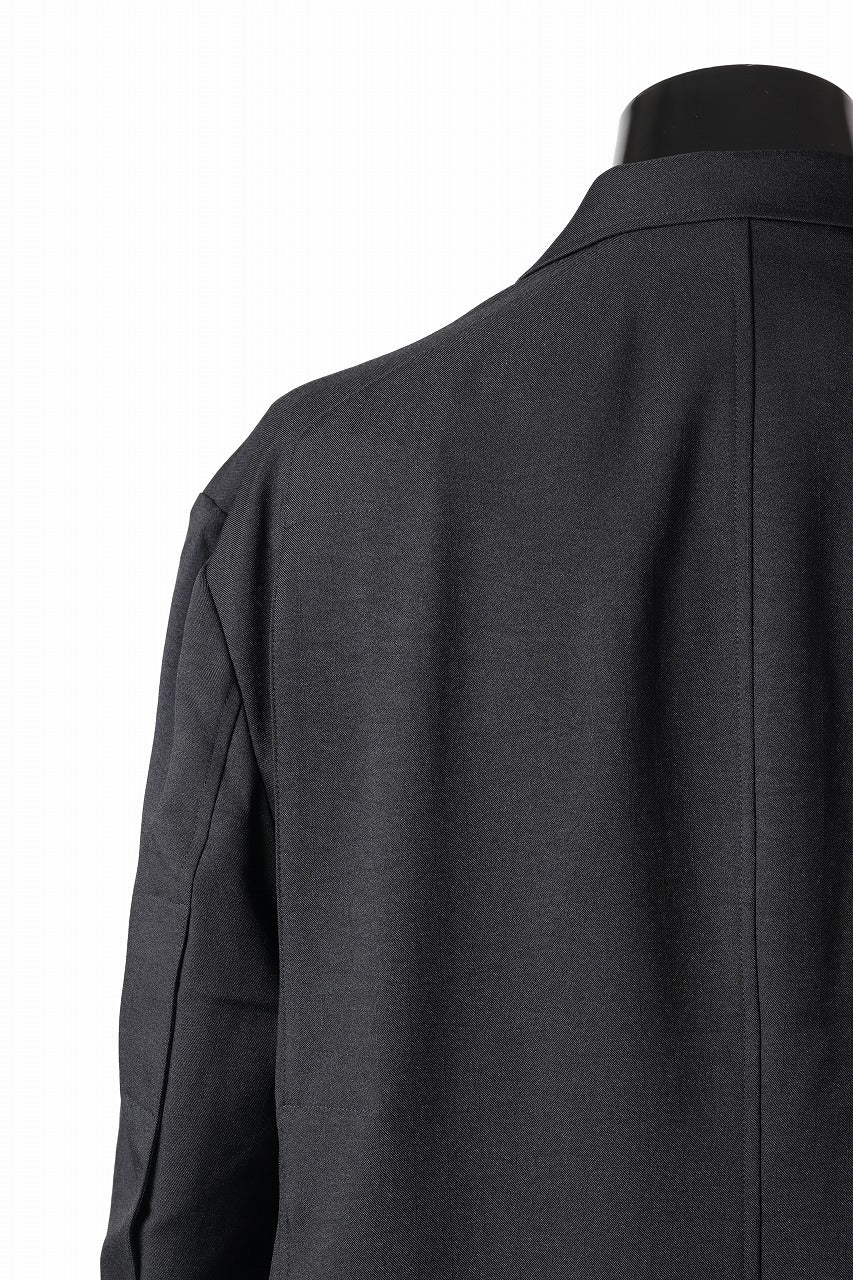 Y-3 Yohji Yamamoto SPORTS UNIFORM PATCH BLAZER (BLACK) - Image 16