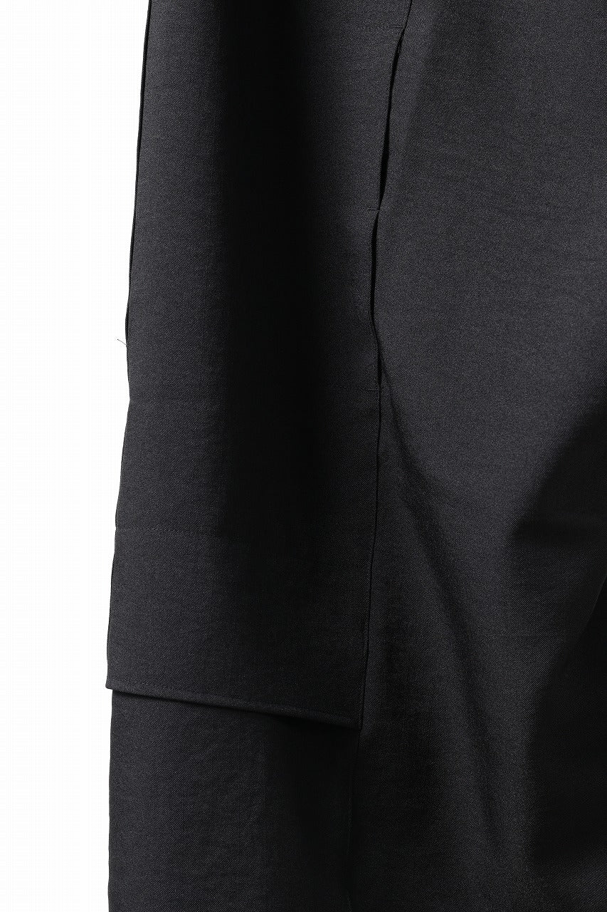 Y-3 Yohji Yamamoto SPORTS UNIFORM PATCH PANTS (BLACK) - Image 17