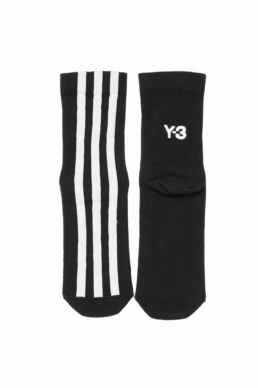 Y-3 Yohji Yamamoto STRIPES SOCKS (BLACK)