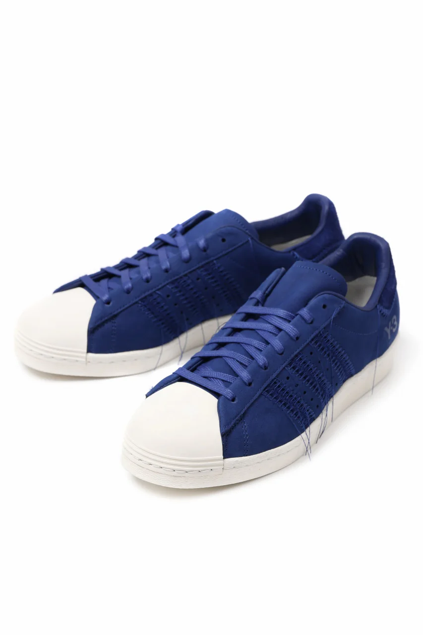 Y-3 Yohji Yamamoto SUPER STAR LOW SNEAKERS (UNI INK) - Image 3