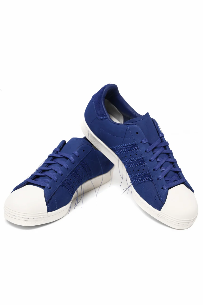Y-3 Yohji Yamamoto SUPER STAR LOW SNEAKERS (UNI INK) - Image 4