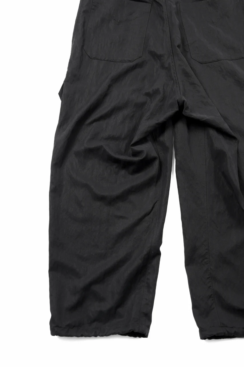 Y-3 Yohji Yamamoto SUSPENDER PANTS (BLACK) - Image 18