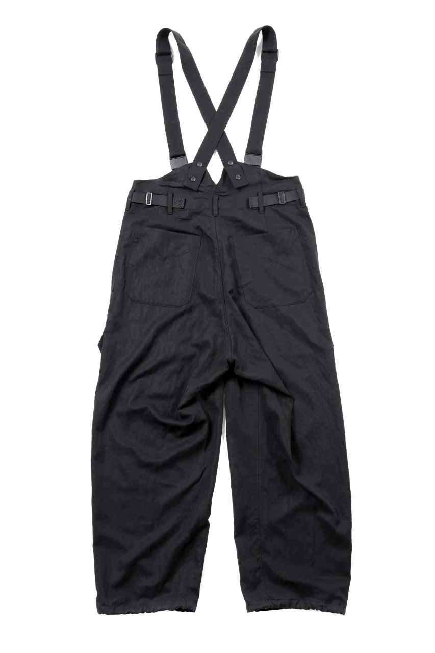 Y-3 Yohji Yamamoto SUSPENDER PANTS (BLACK) - Image 5