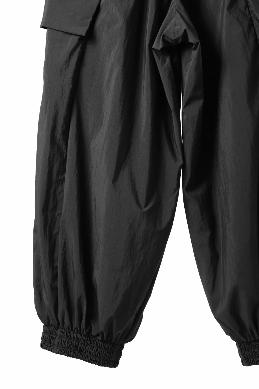 Y-3 Yohji Yamamoto THREE STRIPES NYLON PANTS (BLACK) - Image 12