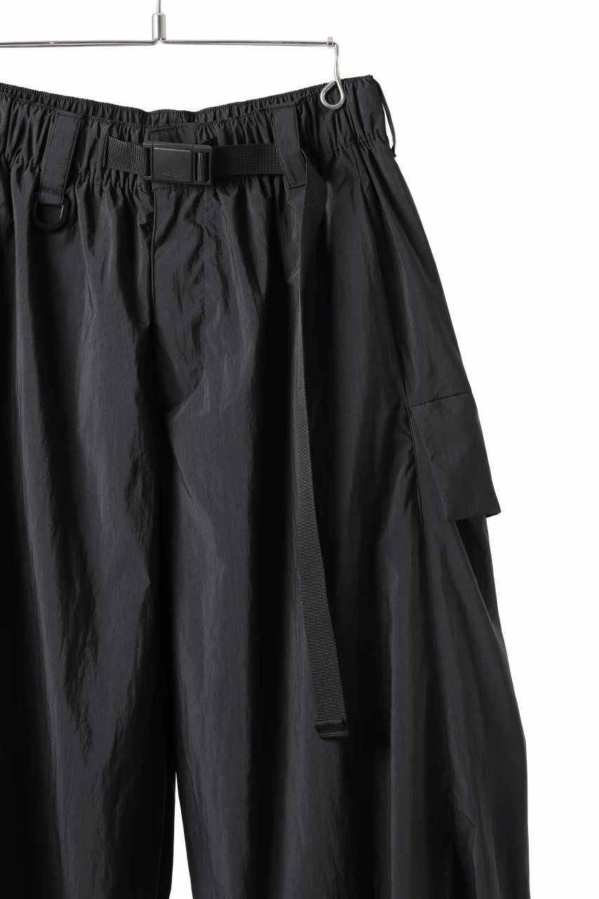 Y-3 Yohji Yamamoto THREE STRIPES NYLON PANTS (BLACK) - Image 5