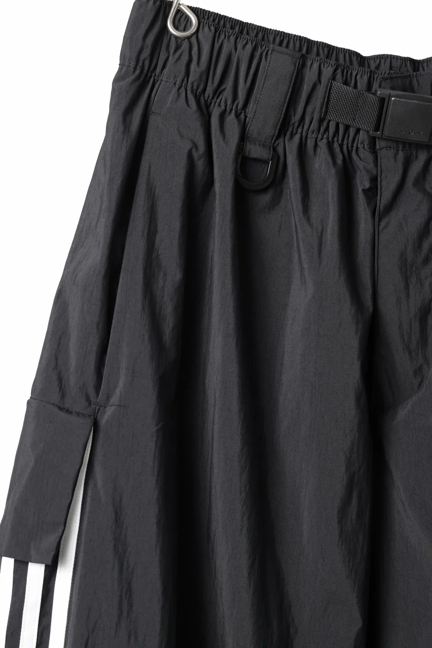 Y-3 Yohji Yamamoto THREE STRIPES NYLON PANTS (BLACK) - Image 8