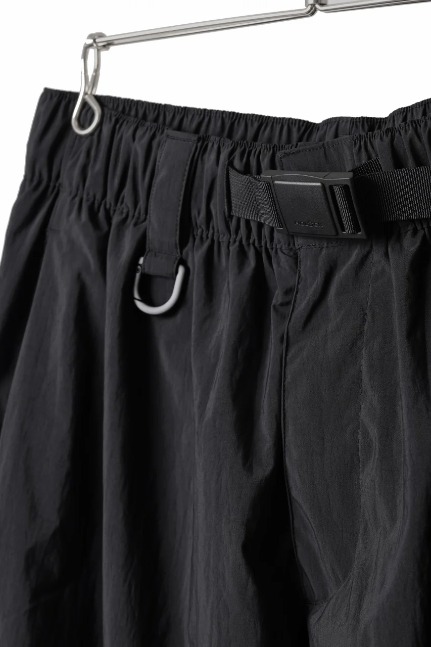 Y-3 Yohji Yamamoto THREE STRIPES NYLON PANTS (BLACK) - Image 9