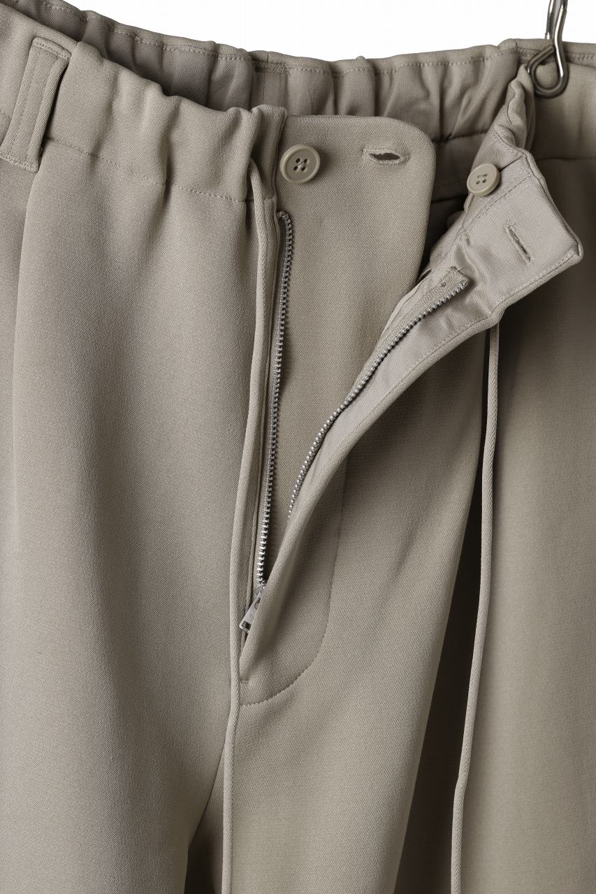 Y-3 Yohji Yamamoto THREE STRIPES TRACK PANTS (KHAKI x OFF WHITE) - Image 10