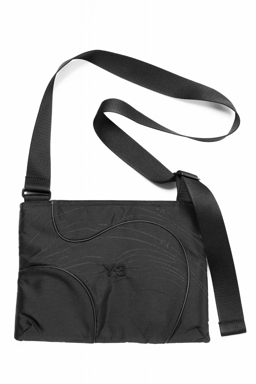 Y-3 Yohji Yamamoto TPO SACOCHE / NYLON JACQUARD (BLACK)