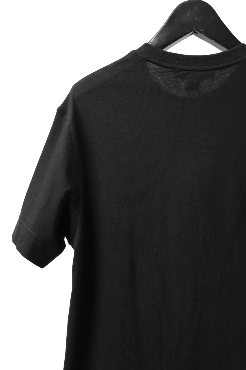 Y-3 Yohji Yamamoto U SQUARE LABEL GRAPHIC SS TEE / REFLECTION LOGO (BLACK) - Image 20