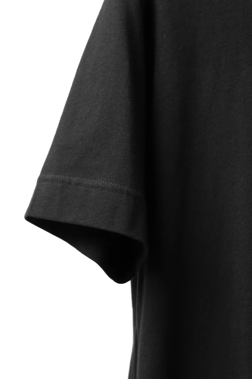 Y-3 Yohji Yamamoto U SQUARE LABEL GRAPHIC SS TEE / REFLECTION LOGO (BLACK) - Image 21
