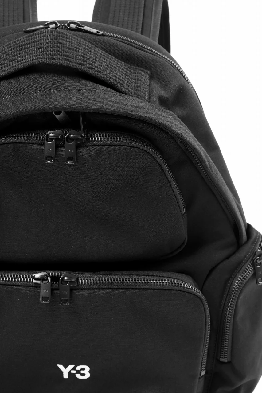 Y-3 Yohji Yamamoto UTILITY BACK PACK / RECYCLE POLYESTER (BLACK) - Image 10