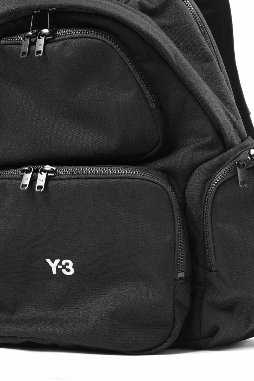 Y-3 Yohji Yamamoto UTILITY BACK PACK / RECYCLE POLYESTER (BLACK) - Image 12