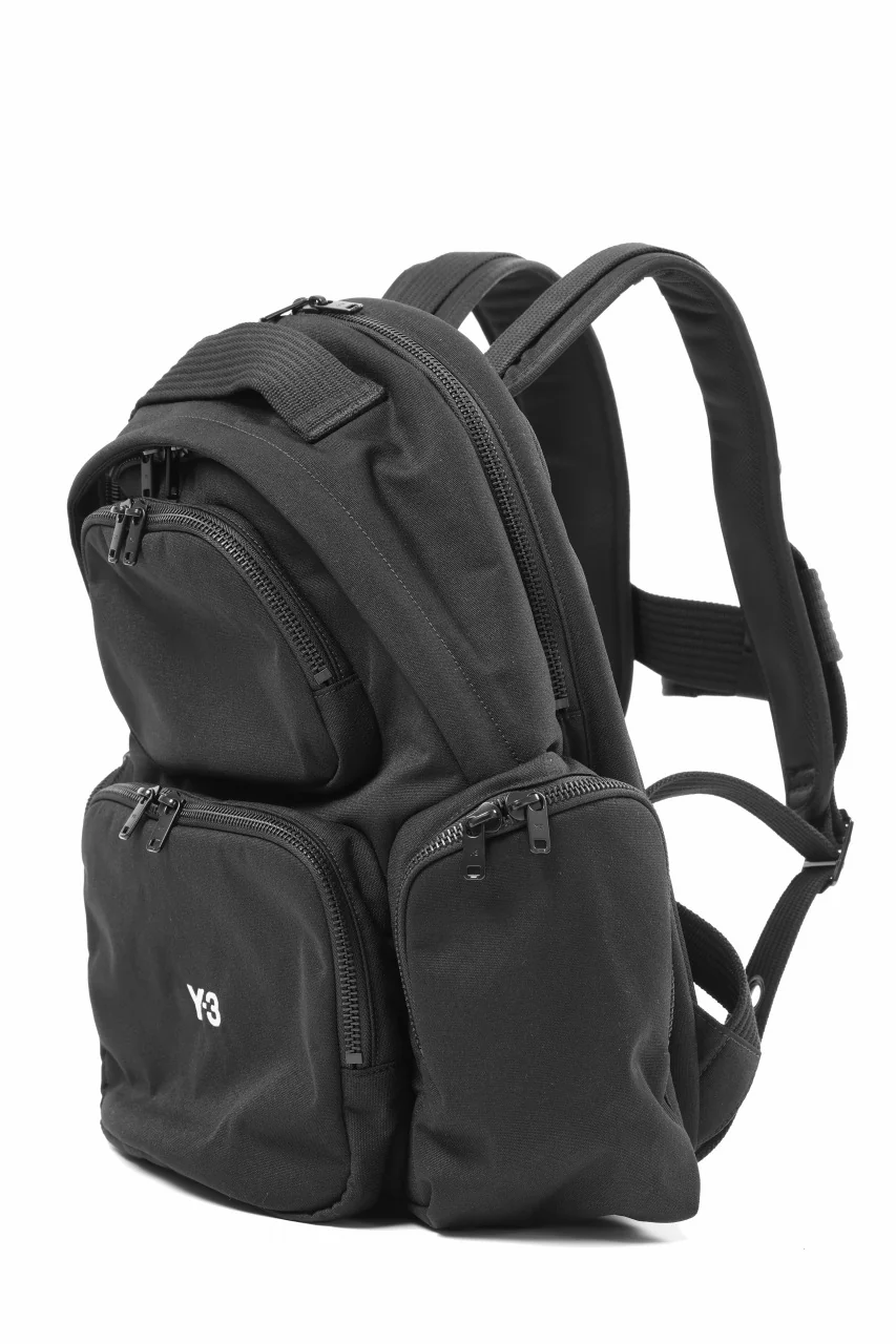 Y-3 Yohji Yamamoto UTILITY BACK PACK / RECYCLE POLYESTER (BLACK) - Image 6