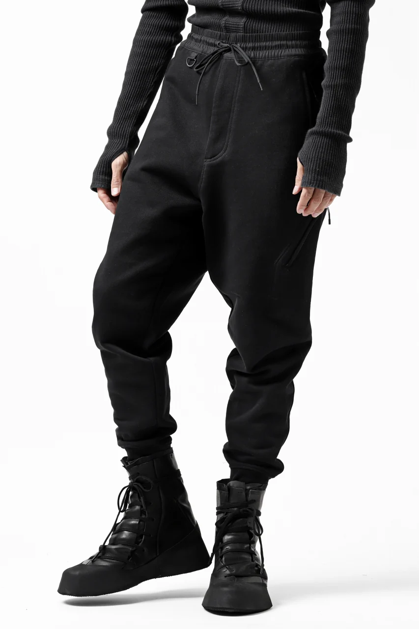 Y-3 Yohji Yamamoto UTILITY PANTS / DWR TERRY (BLACK) - Image 2
