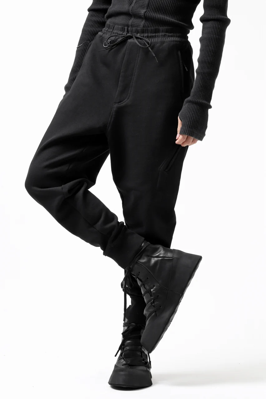 Y-3 Yohji Yamamoto UTILITY PANTS / DWR TERRY (BLACK) - Image 29