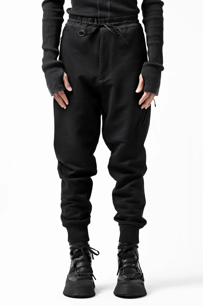 Y-3 Yohji Yamamoto UTILITY PANTS / DWR TERRY (BLACK) - Image 3
