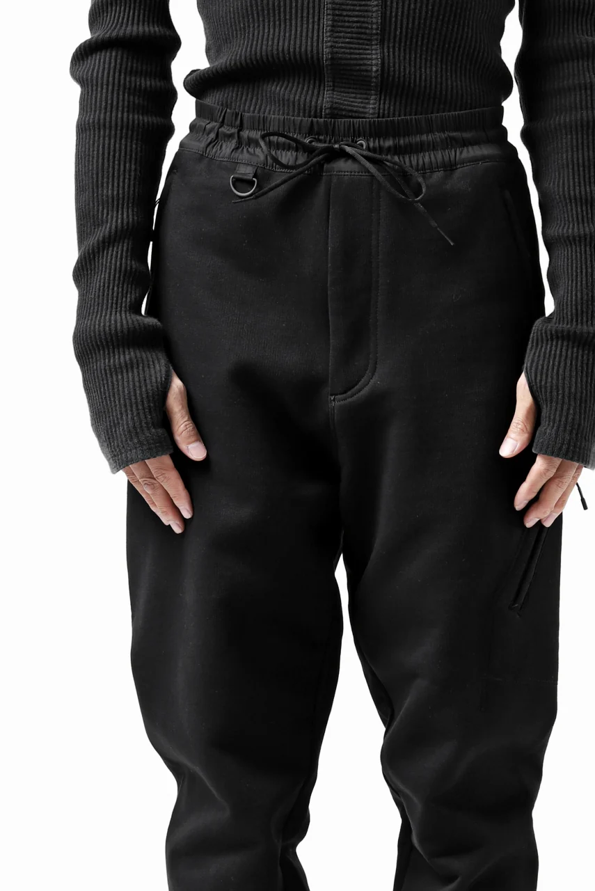 Y-3 Yohji Yamamoto UTILITY PANTS / DWR TERRY (BLACK) - Image 30
