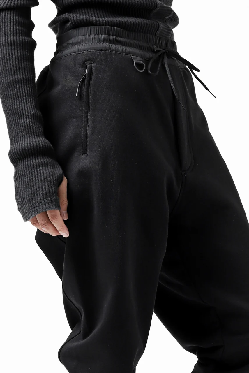 Y-3 Yohji Yamamoto UTILITY PANTS / DWR TERRY (BLACK) - Image 32