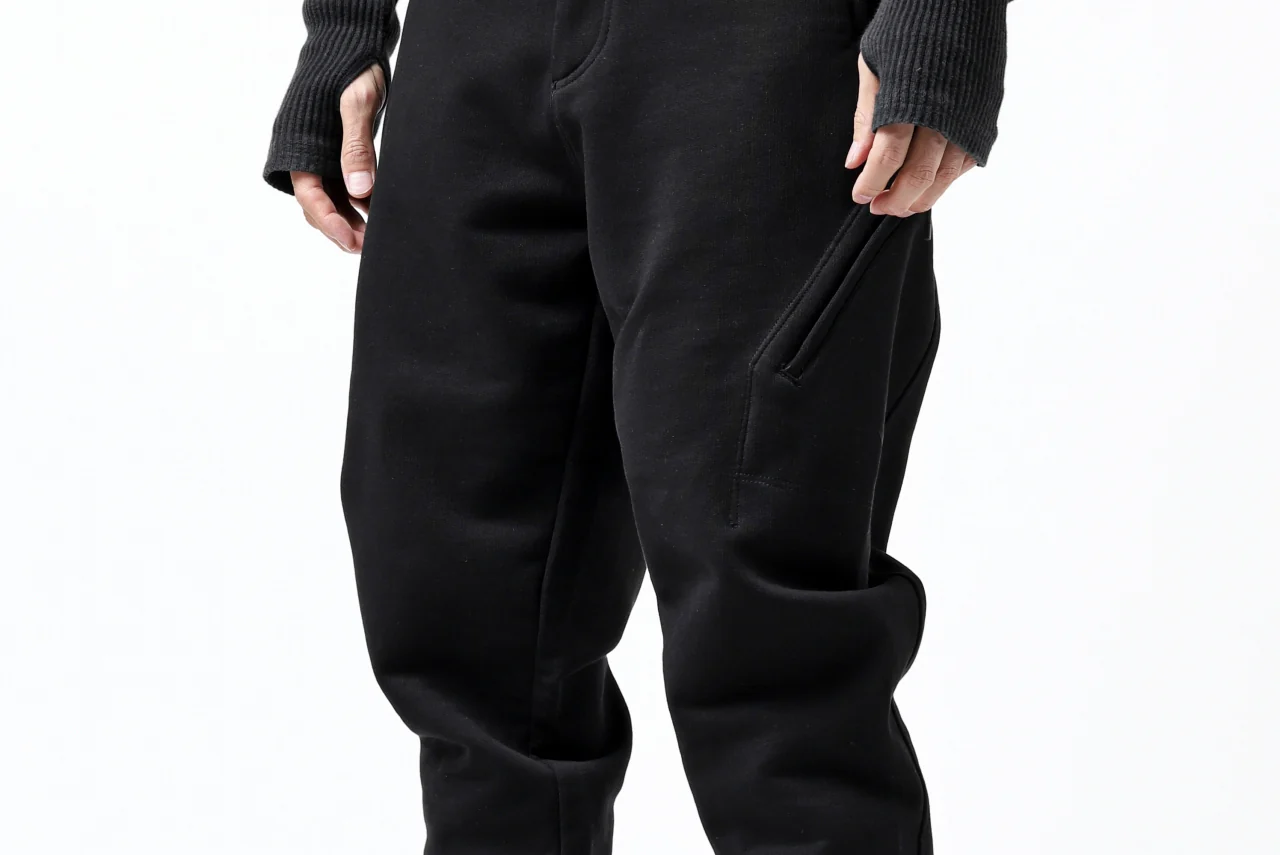 Y-3 Yohji Yamamoto UTILITY PANTS / DWR TERRY (BLACK) - Image 38