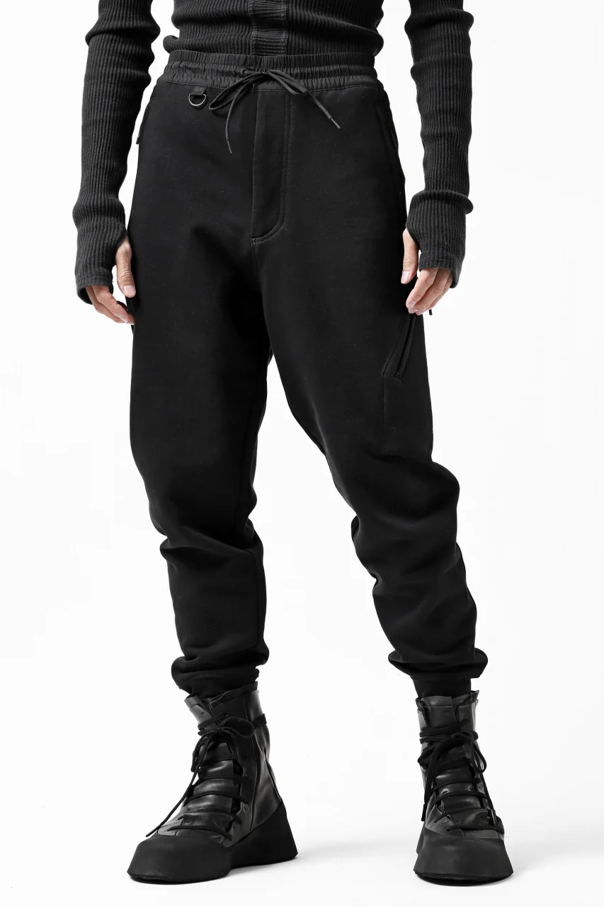 Y-3 Yohji Yamamoto UTILITY PANTS / DWR TERRY (BLACK) - Image 4