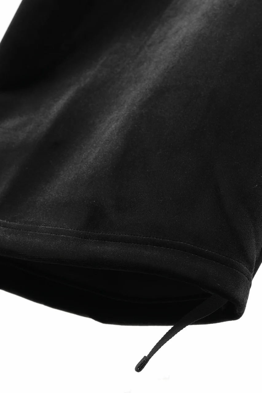 Y-3 Yohji Yamamoto VELVET CUF PANTS (BLACK) - Image 14