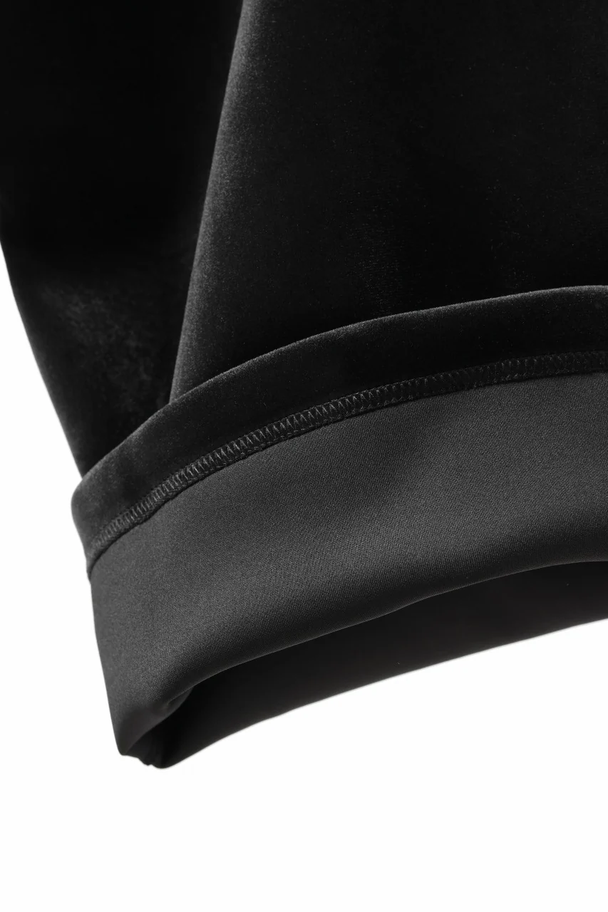 Y-3 Yohji Yamamoto VELVET CUF PANTS (BLACK) - Image 15
