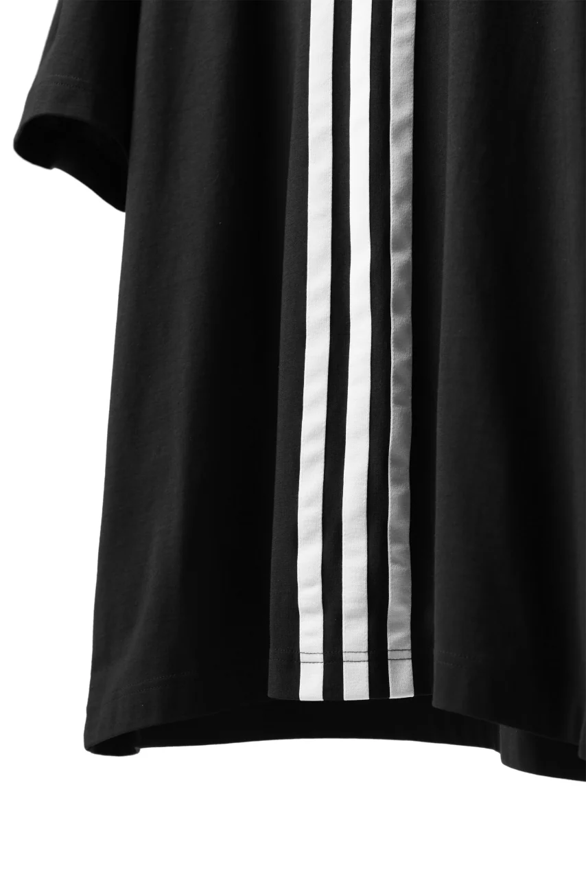 Y-3 Yohji Yamamoto VERTICAL STRIPES REGULAR TOPS (BLACK) - Image 11