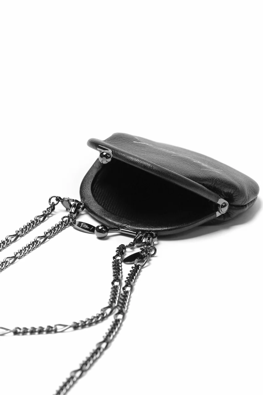 Yohji Yamamoto DISCORD COIN WALLET NECKLACE (BLACK) - Image 11